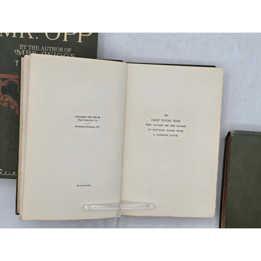 3 Lot‎ Vtg Alice Hegan Rice Books - Lovey Mary, Sandy, Mr. Opp